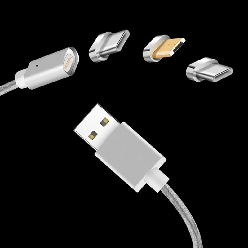 Thbelieve USB Type C Magnetic Adapter With 1M Nylon Braid Cable USB C Magnetic Adapters For Huawei USBC Adaptateur Drop Shipping