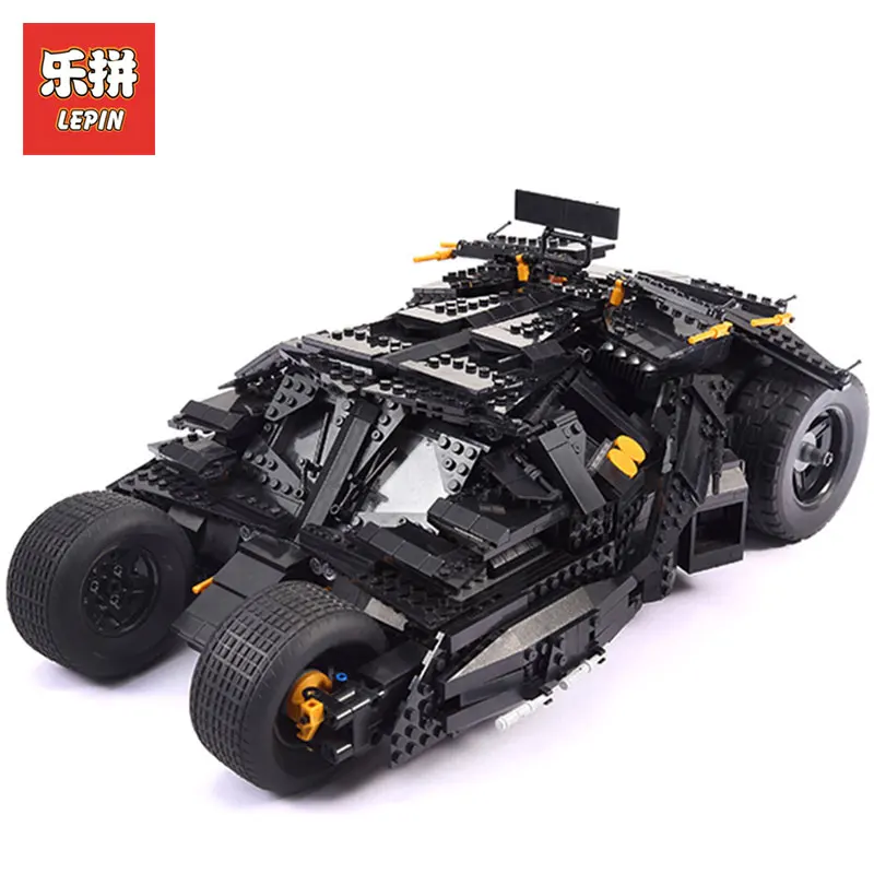 

LEPIN 07060 Super Hero Movie Series The Tumbler Batman Armored Chariot Set 76023 Building Block Bricks DIY Birthday Gifts Toys