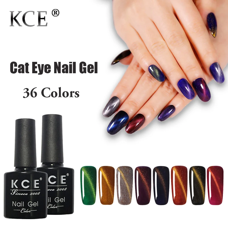 KCE 36 Color 3D Cat Eye Gel Polish Long Lasting UV Led Lacquer Polish