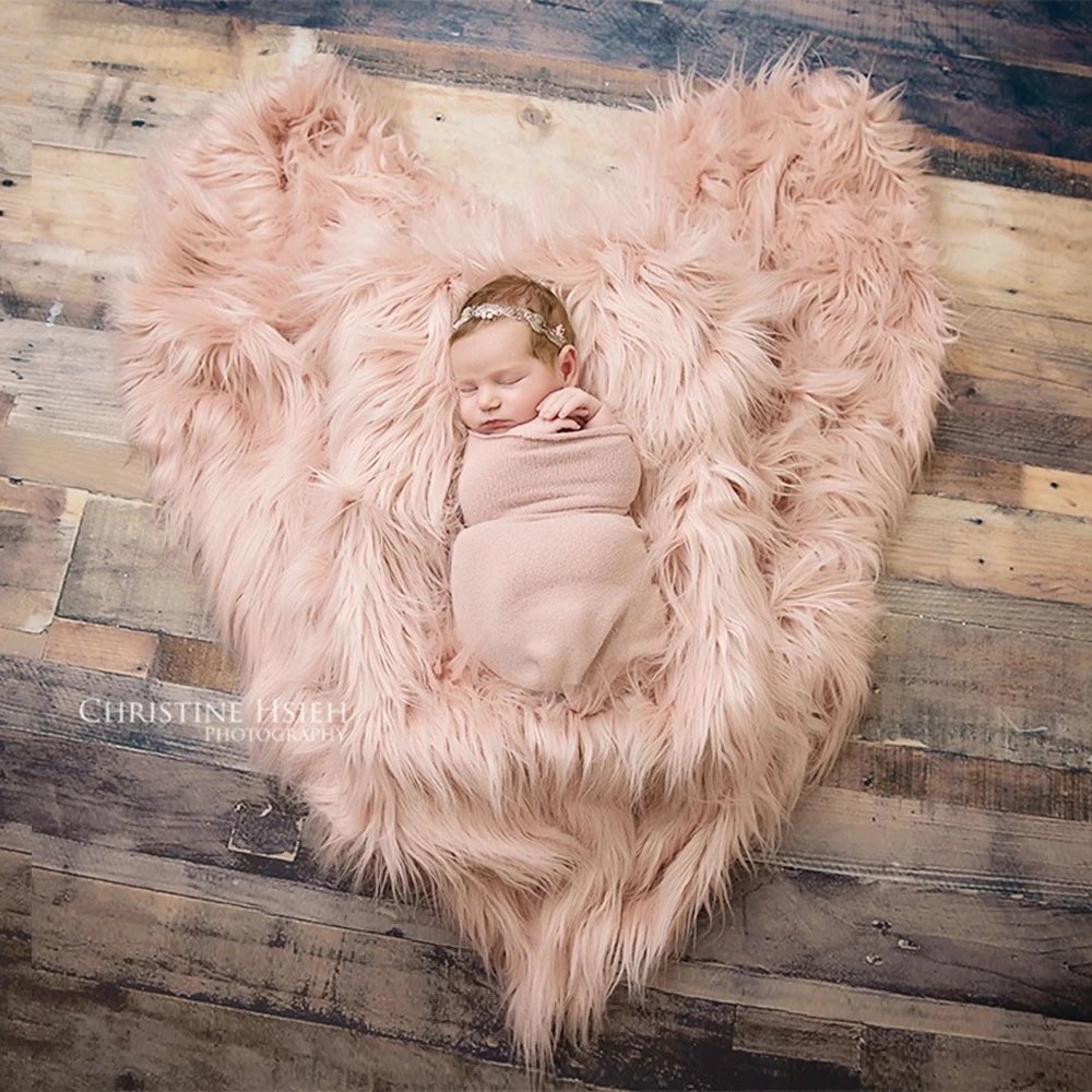 Baby neugeborene Pelz Fotografie Foto Requisiten Decken Wolldecken 