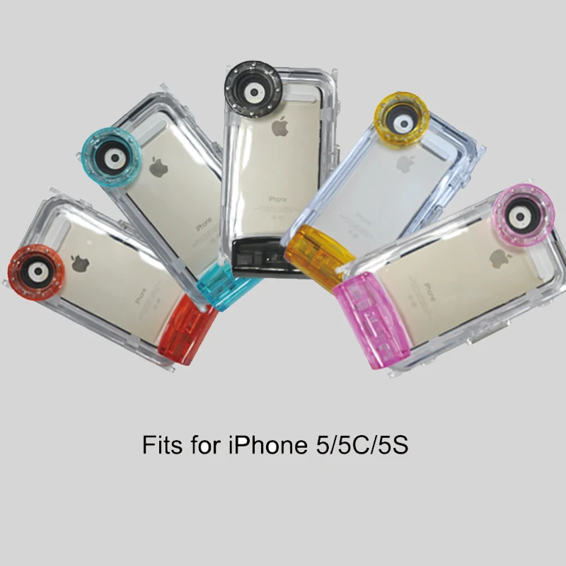 Для iphone 5 Водонепроницаемый случае IP68 Жизнь Доказательство воды Защитная крышка
