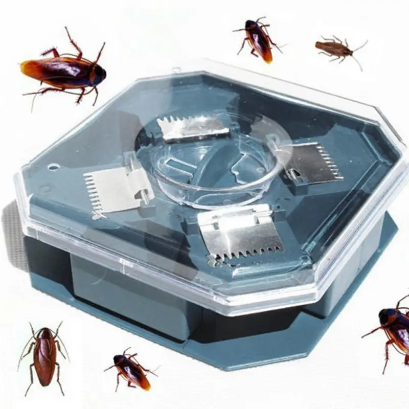

Cockroach Traps Box Cockroach Bug Roach Catcher Cockroach Killer Bait Traps Effective Pesticide Kitchen Restaurant Essentials