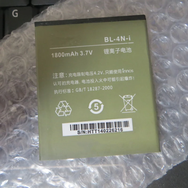 

100% 1pcs NEW innos BL-4N-i BL 4N i 1800mAh Battery For DNS S4503Q S4503 innos Small Dragonfly i6c i6 Battery Bateria