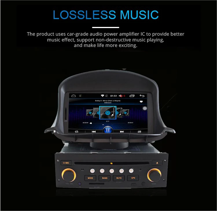 Perfect Android 9.1 Car DVD Player For Peugeot 206 2000-2016 Car Multimedia Player Stereo GPS Navigation 1Din Car Radio Audio 3 Perfect Android 9.1 Car DVD Player For Peugeot 206 2000-2016 Car Multimedia Player Stereo GPS Navigation 1Din Car Radio Audio 3