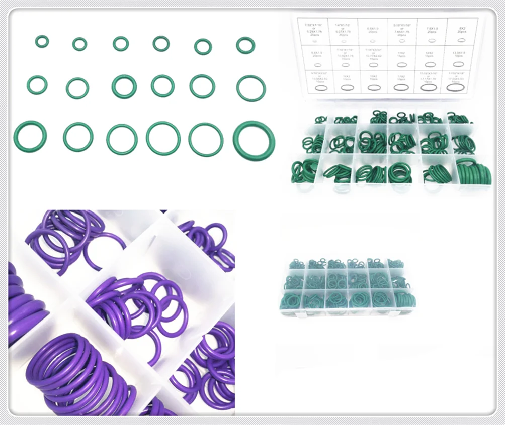 

270 pcs car accessories air conditioning compressor seal O-ring repair for Kia Forte Ceed Stonic Stinger Rio Picanto Niro