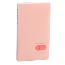 BLEL Горячая улыбка визитница держатель Органайзер ID Кредитная карта сумка кошелек 120 держатель карт