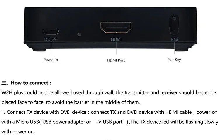 Measy w2h беспроводной hdmi передатчик и приемник ТВ-палка ключ EasyCast HDMI WiFi Дисплей приемник DLNA Airplay Miracast Airmi