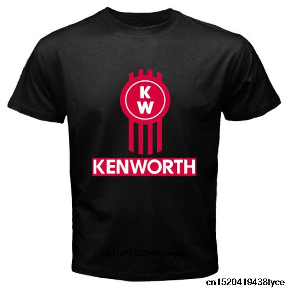 2018 Hot Sales New Kenworth Trucks Kw Classic racer Logo Design T Shirt Boy Tops Hipster Printed Summer | Мужская одежда