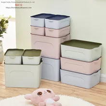 Free shipping plastic finishing box, clothes, drawer, desktop storage