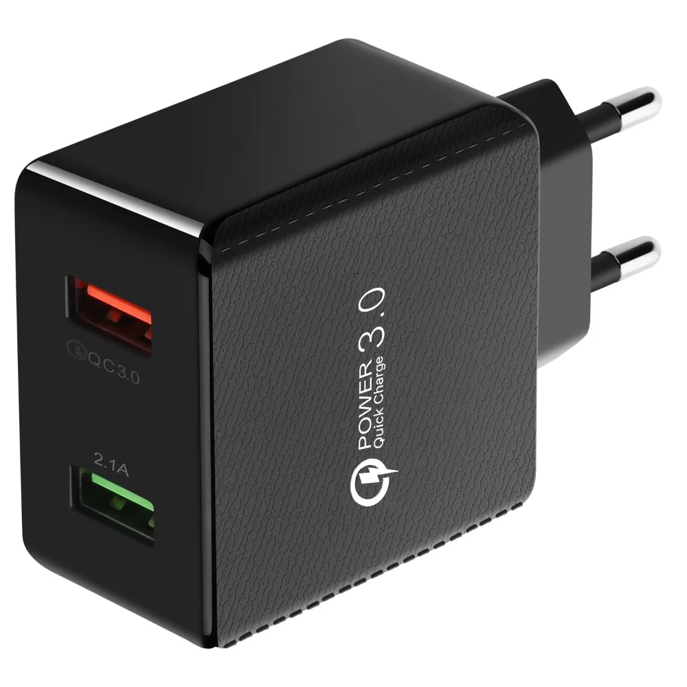 

Quick Charge 3.0 30W QC 3.0 USB Charger for iPhone X 8 Fast Charger for Samsung Galaxy s8 s9 Xiaomi mi 8 Quick Charge 3.0