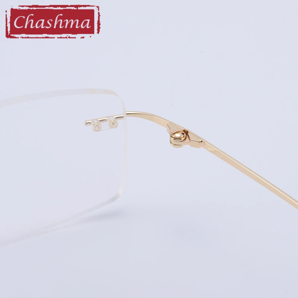 g Only Prescription Glass Rimless Glasses Men Titanium Alloy