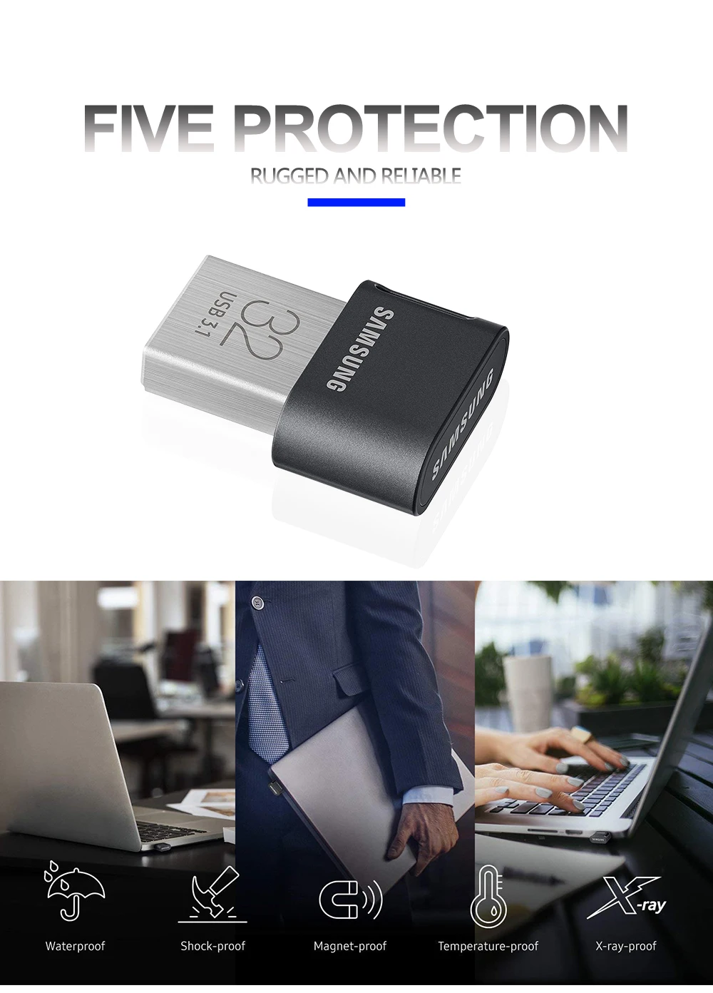 samsung USB 3,1 флеш-накопитель 32 Гб 64 Гб 200 МБ/с. памяти флеш-накопитель USB 3,0 128 ГБ 256 300 МБ/с. мини U Диск флеш-накопитель