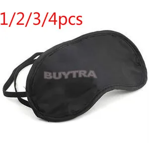 

1/2/3/4Pcs Natural Sleeping Eye Mask Eyeshade Cover Shade Eye Patch Women Men Soft Portable Blindfold Travel Eyepatch