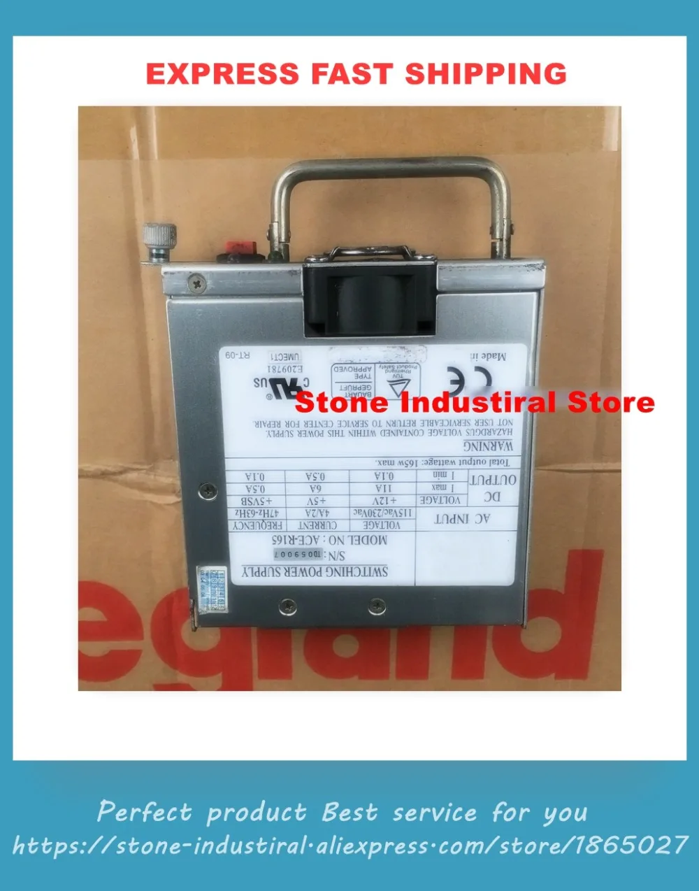 

Оригинальный источник питания для устройства IEI ACE-R165 165W