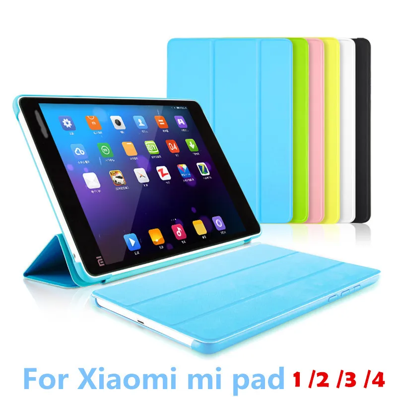

Ultrathin Case For Xiaomi Mipad 2 3 4 7.9 8 Mi Pad 2 3 4 Smart Tablet Cover With Automatic Sleep Wake Up Function Shell Stylus