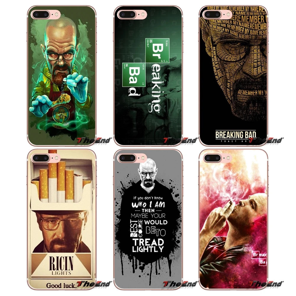 

For Samsung Galaxy Note 3 4 5 Grand Core Prime S3 S4 S5 MINI S6 S7 edge S8 S9 Plus Breaking Bad Chemistry Heisenberg Soft Case