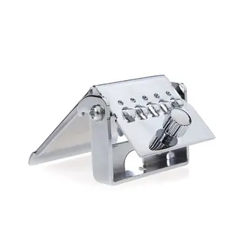 

SYDS Banjo Tailpiece for 5 String Nickel Chrome Plate Silver