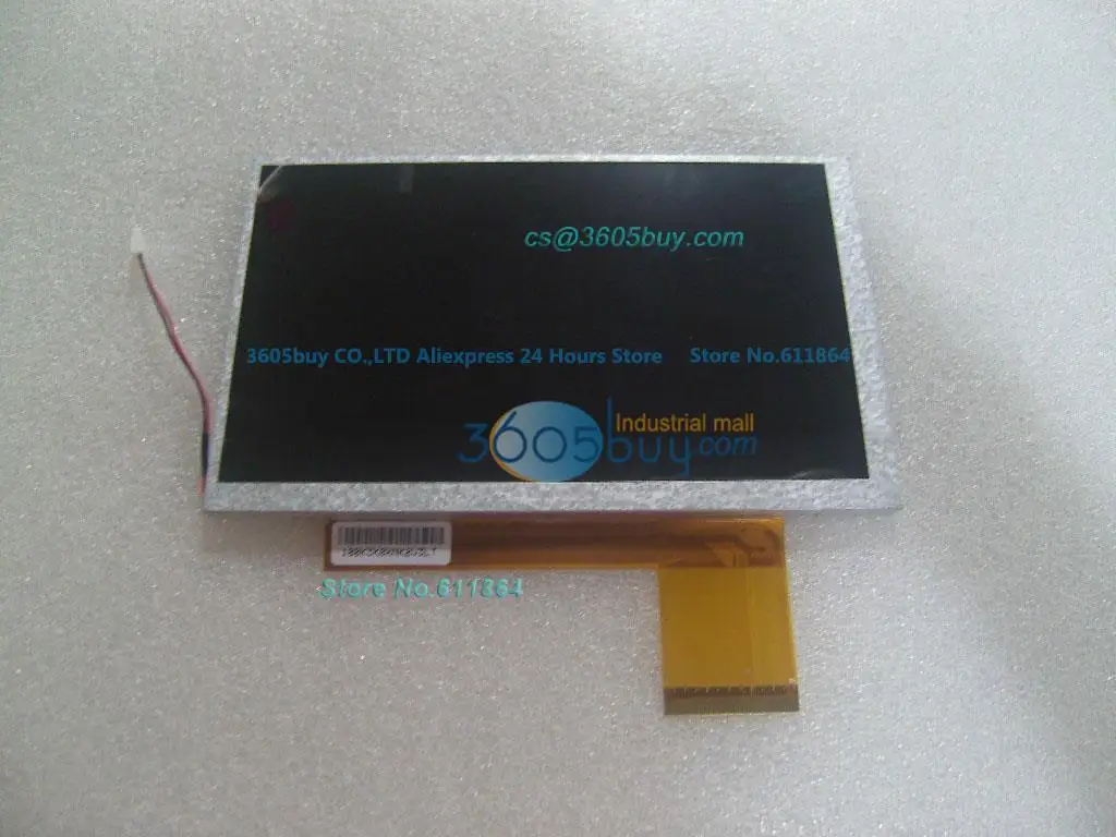 

7 inch digital screen 60 and 100K5504792X58T7610021307 LCD screen