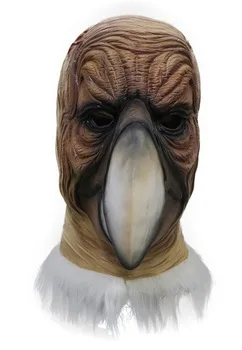 

Newly Carnival Costume Latex Hawk Mask Adult Vulture Costume