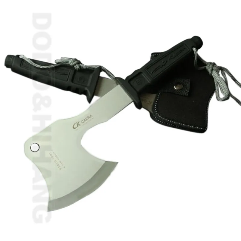 Outdoor Camping Survival Fire Axe Mountain Tactical Tomahawk Axe Fiberglass Field Tools Hand Made Hatchet Hand Tool DAA006 (2)
