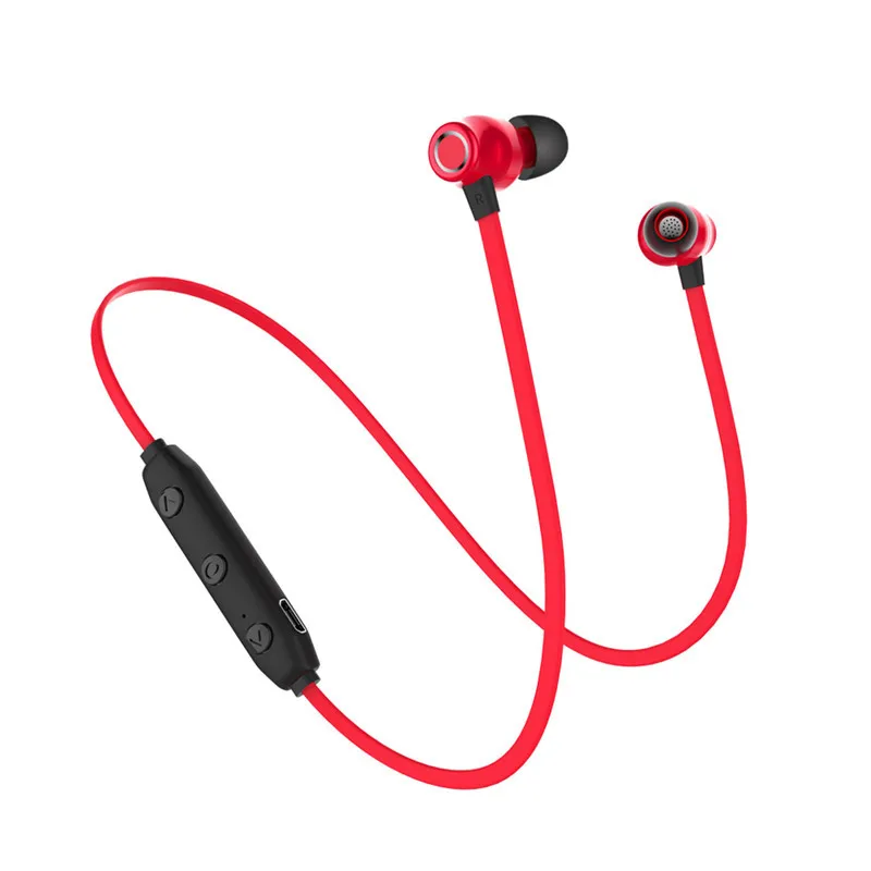 

bluetooth sport Headphone mangnetic wireless waterproof Headset stereo Handsfree Earbuds with Mic earphone for mobile phone