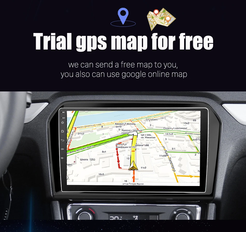 Excellent Eunavi Two Din Car Multimedia Player Android 8.1 Auto Radio For Volkswagen/VW JETTA Octa 8 cores WIFI 2 din stereo 9