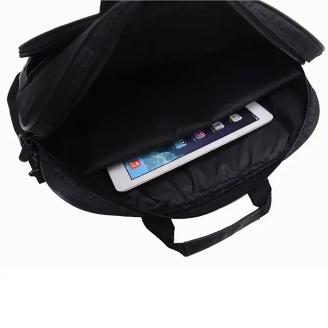 Good Quality New Fashsion Men Women Briefcase Bag 15.6 Inch Laptop Messenger Bag Unisex Business Office Bag 3