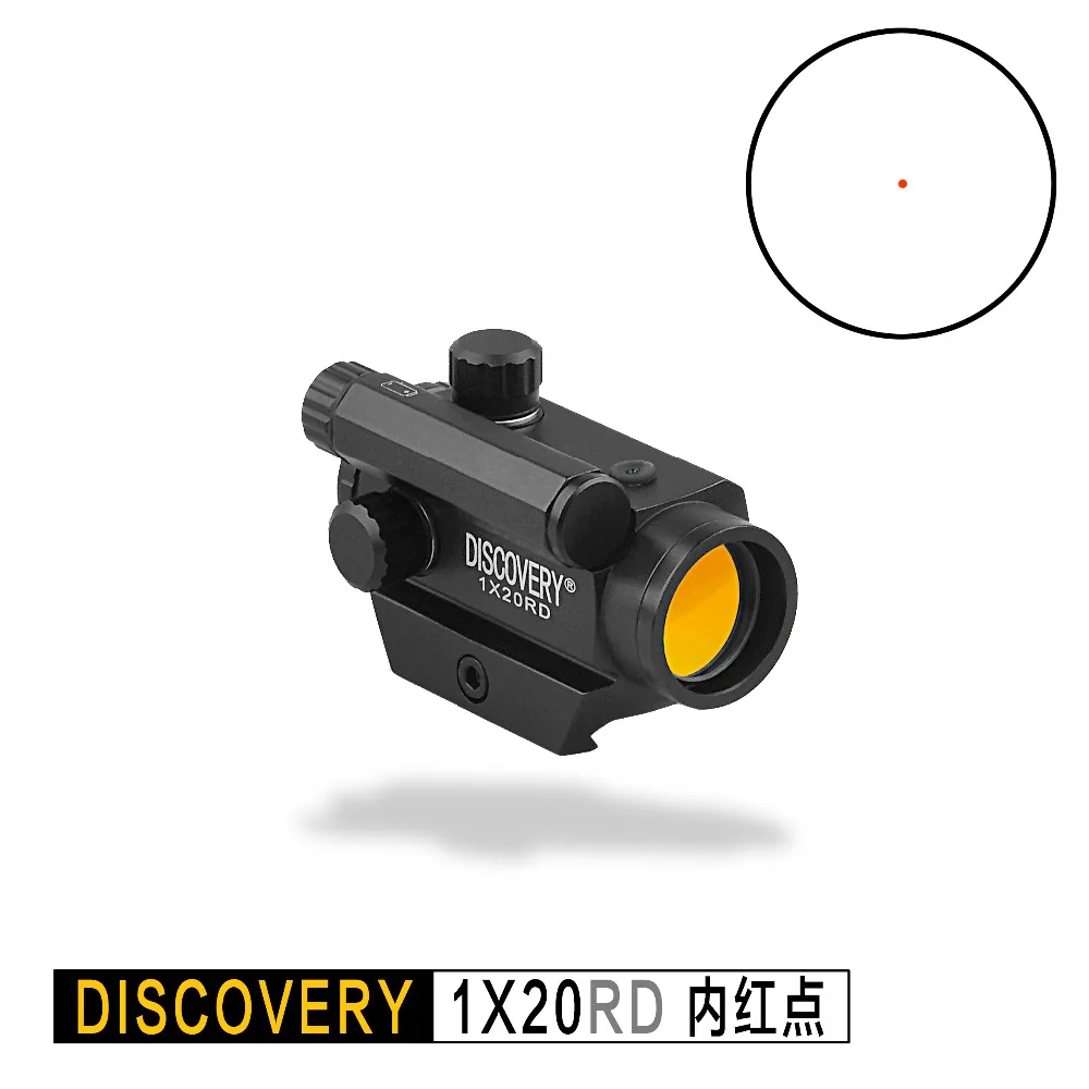 Оптический прицел Discovery mini red dot 1X20 RD тактический Коллиматорный для охотничьей