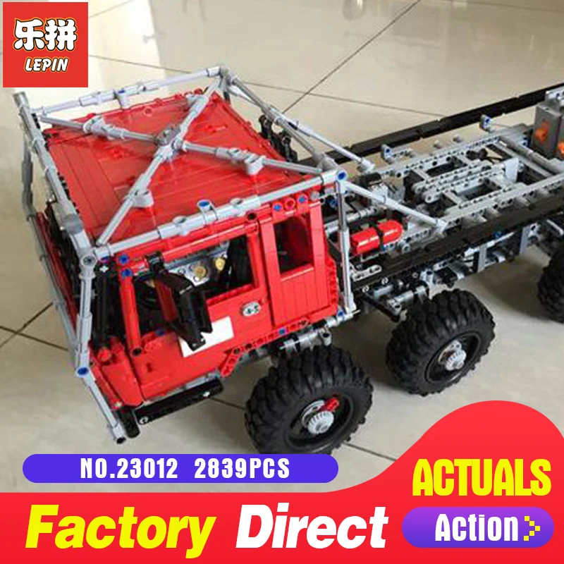 

LEPIN 23012 technic series car Model toy Building blocks Bricks for boys gift Equipped with 5 motors and 1 charging box LegoING