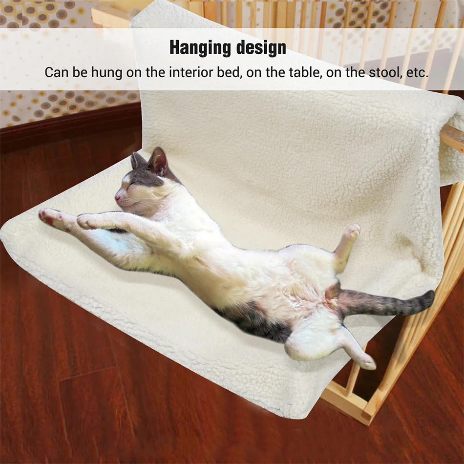 warm cat bed hammock