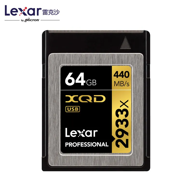 Original Lexar Genuine Professional 2933x 64GB XQD 2.0 Memory Card Suit