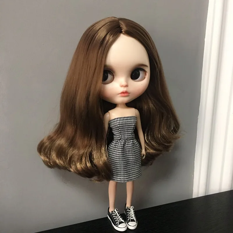 1 шт. модное Сетчатое платье без бретелек для blyth ob24 azone s barbis 1/6 Куклы Аксессуары