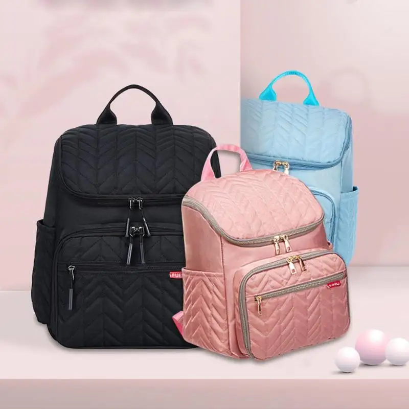 Многофункциональная Мумия подгузник для беременных сумки Baby Care одноцветное Цвет большой Ёмкость кормящих Открытый Дорожный с молнией