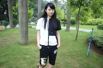 

New Adults Summer Hoodie Sets Dangan Ronpa Unisex Wear 2pcs/set Hoodie Set For Sale