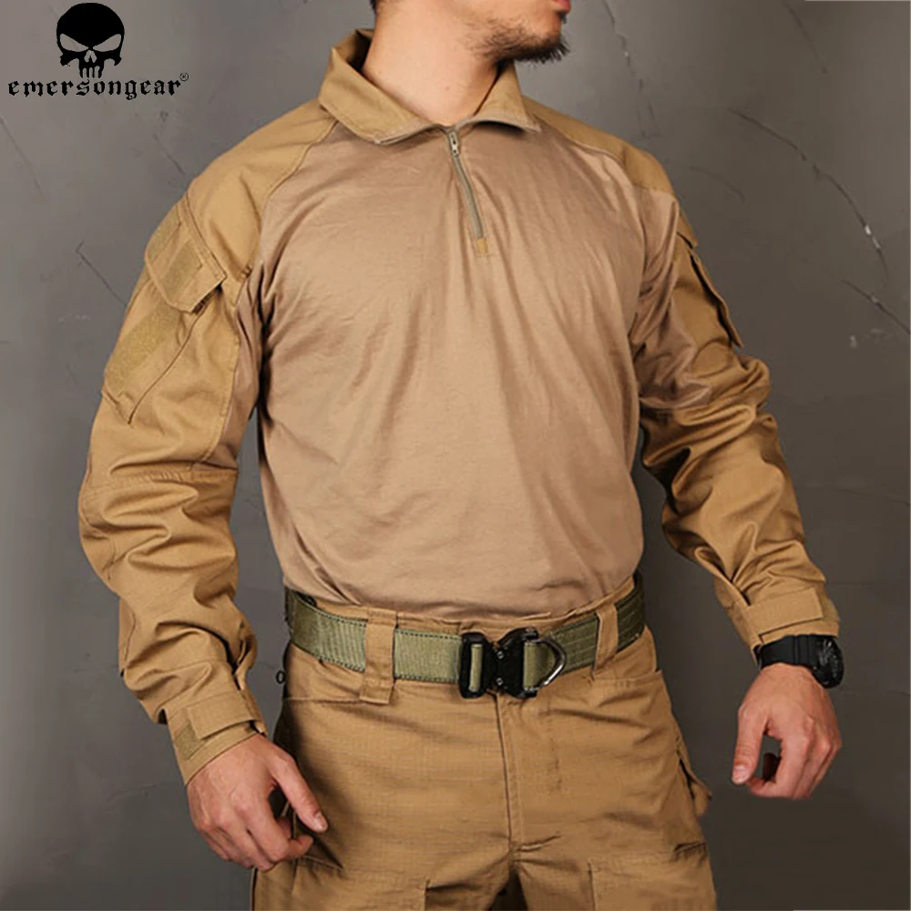 EMERSONGEAR Мультикам боевая рубашка охотничья одежда G3 BDU Страйкбол Тактический