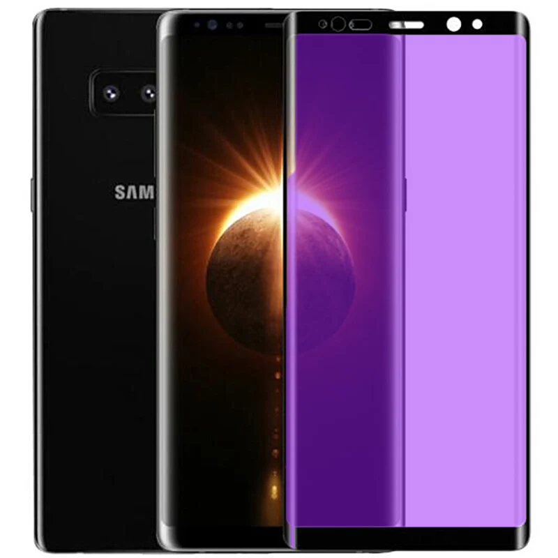Закаленное стекло MicroData 3D для Samsung Galaxy Note 9 8 полное покрытие защита экрана с