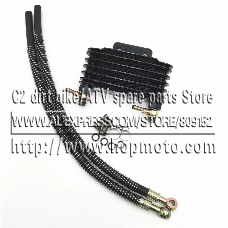 Small Oil Cooler radiator Dirt Pit Bike Monkey Racing Motorcyle High performance refit accessories Kayo BSE Chinese 110 125CC