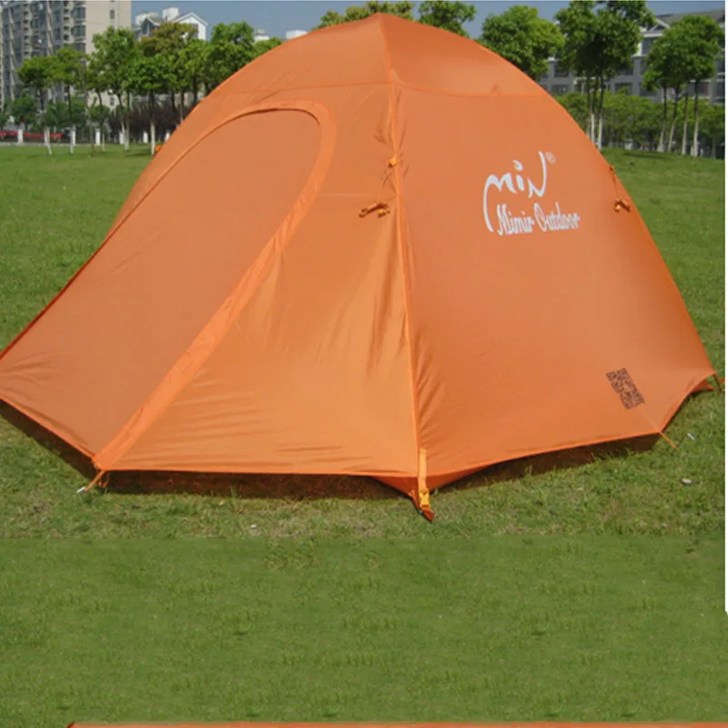 Outdoor Camping Climbing Riding Ultra - light Air Aluminum Pole Tents Waterproof Anti - mosquito Easy to Build Double Tents