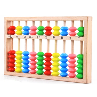 

13 column colorful abacus Chinese Soroban Educational tool math toy mathmetic Calculator for student teacher sz33