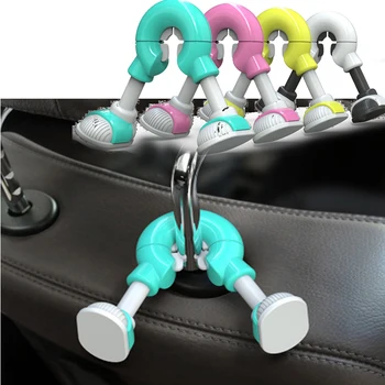 

1pcs Car Seat Headrest Clothes Hanging Holder Hook For Mini Cooper Chevrolet Cruze Aveo Lacetti Seat Ibiza Mazda 3 6 CX-5 CX 3 5