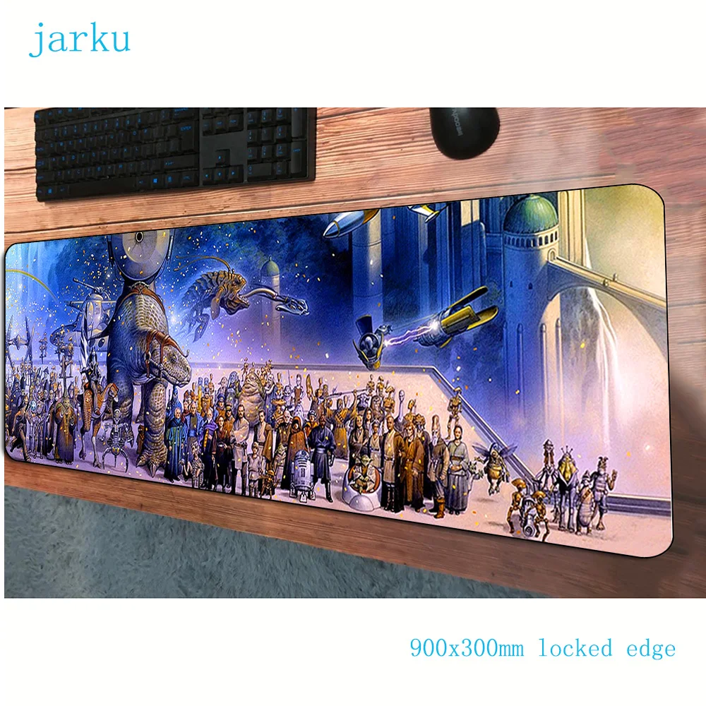 900x300x2mm star wars pad mouse gaming mousepad gamer mouse mat HD pattern pads game computer padmouse laptop play mat