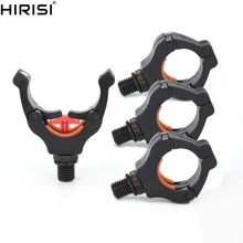 Tête de repos pour canne à pêche à la carpe, 4 pièces, avec Clips magnétiques magiques