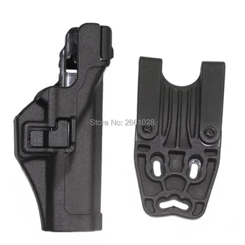 

Tactical LV3 GL Compact RH Belt Holster Airsoft Pistol Duty Gun Holster For GL 17 19 22 23 31