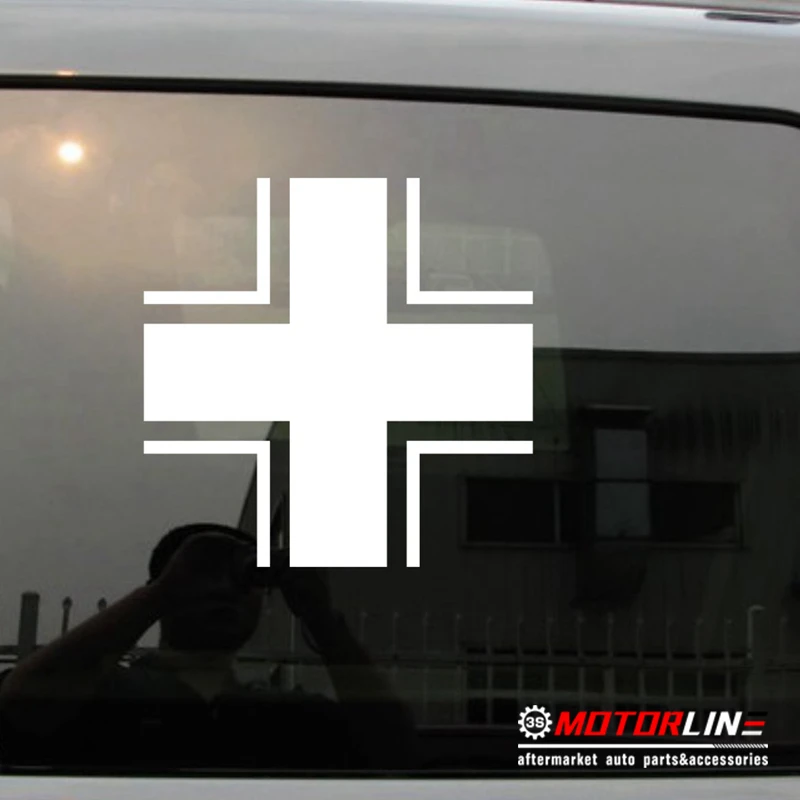 

Iron Cross of German Armed Forces Wehrmacht Car Decal Sticker Balkenkreuz vinyl
