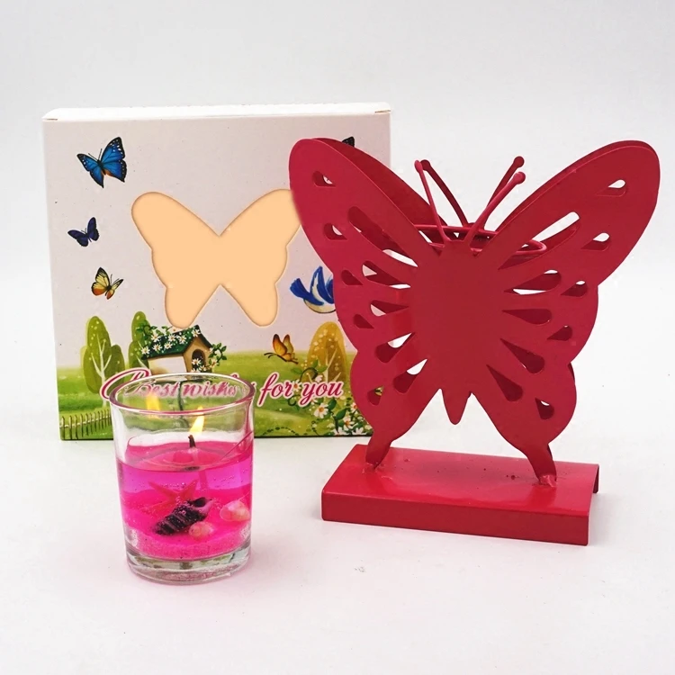 Creative Scented Birthday Weddings Candles Holders Colorful Flameless