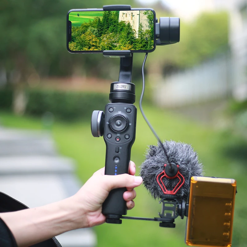 Для DJI Osmo Mobile 2 аксессуары тройной Горячий башмак крепление шарнирный адаптер удлинитель кронштейн для Moza MINI-MI vimble 2 Smooth 4