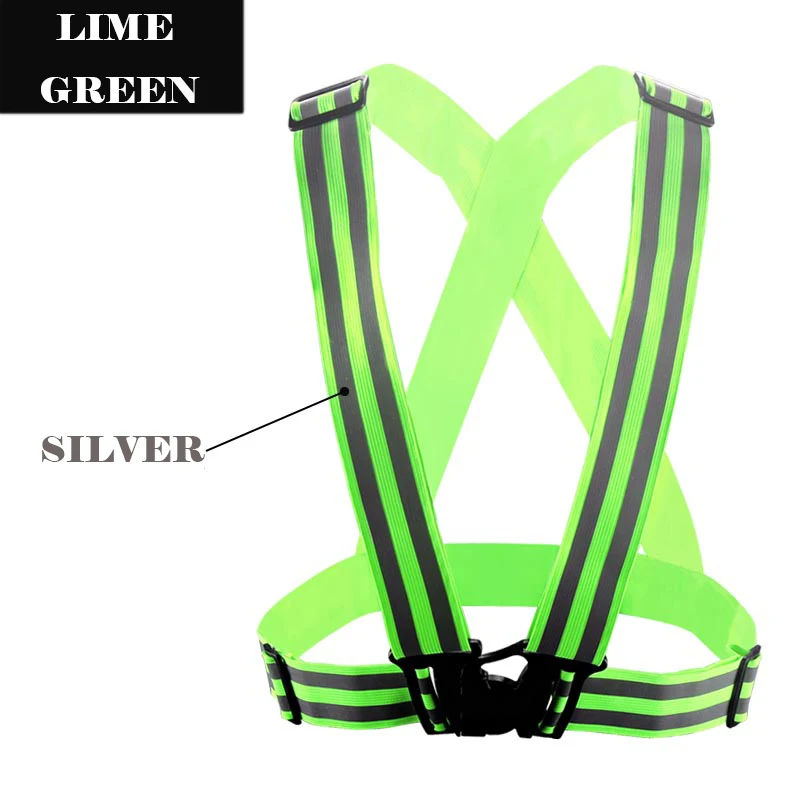 SPARDWEAR Reflective Safety Vest belt Security Double Reflective Strips