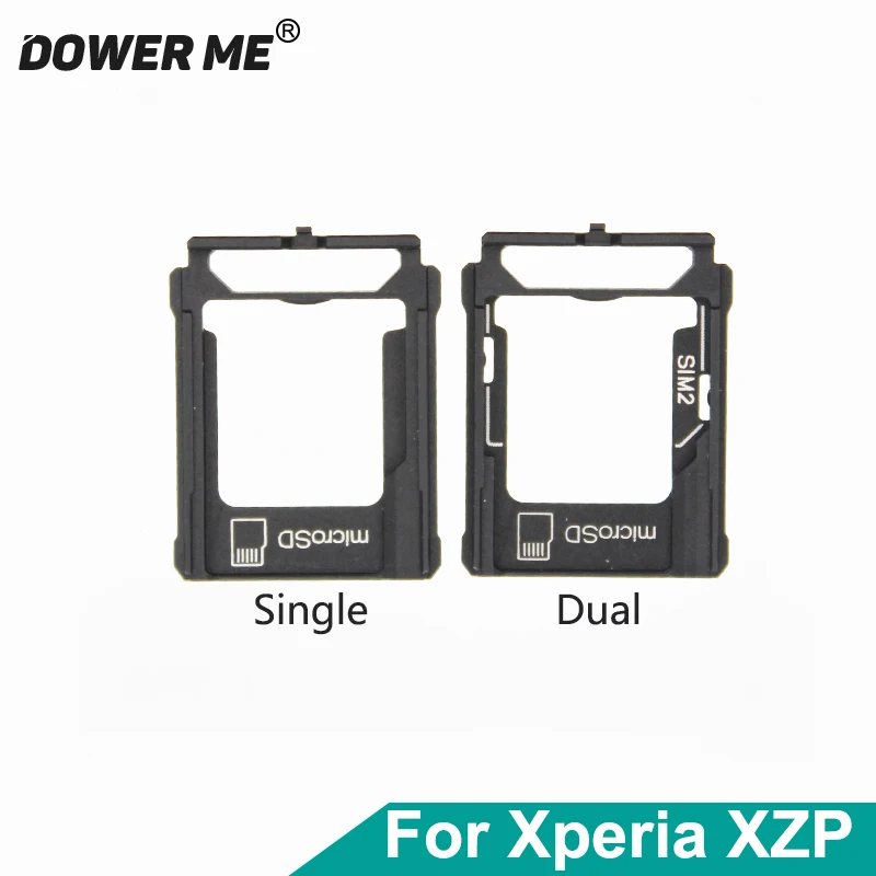 

Dower Me SIM MicroSD SD Card Holder Reader Sim Tray Slot For Sony Xperai XZ Premium XZP G8142 G8141