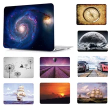 Цветная печатная пластиковая оболочка ноутбука чехол для Apple Macbook Air 11 13 Pro 13 15 retina Touch Bar 12 13 15 дюймов