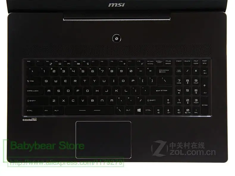 Для MSI GS70 GS60 GT72 GE62 GE72 PE60 PE70 GT62 GL62 GL62M GP62 GL63 GL72 GP72 PE62 17,3/15,6 дюйм чехол для клавиатуры защитная крышка